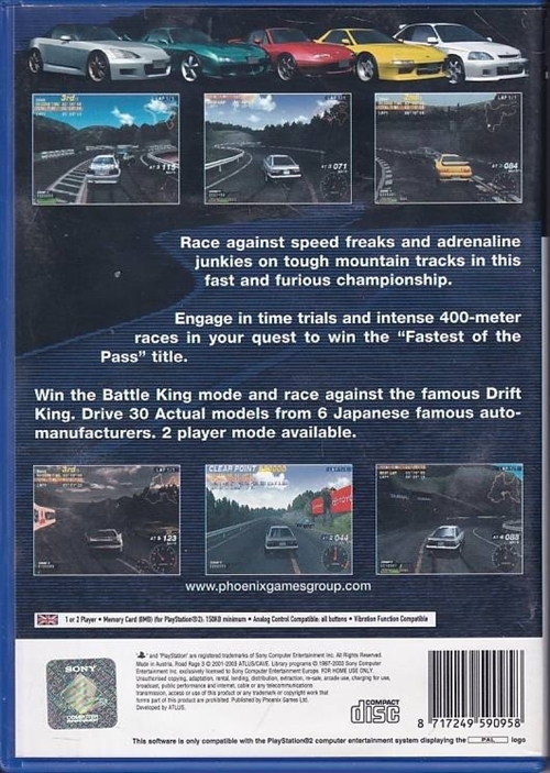 Road Rage 3 - PS2 (B Grade) (Genbrug)